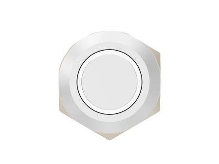 AV1210E112R04 TE Connectivity AV12 Series Illuminated Push Button Switch, Momentary, Threaded, 9mm Cutout, SPST, White LED, 12V, IP67