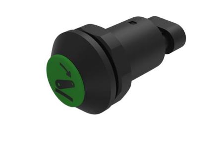 09-RS-1101-5100-M003 EAO Series 09 Series Push Button Switch, Momentary, Panel Mount, 30mm Cutout, 1 NO, 12 → 48V dc, IP67