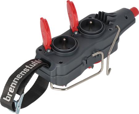 9162151160 brennenstuhl , 15m 4 Socket Type E - French Extension Lead, 230 V, IP54