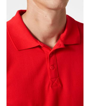 79167_220-L Helly Hansen Classic Red 100% Cotton Polo Shirt, UK- L, EUR- L