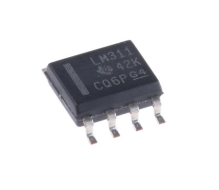 LM311D  Texas Instruments, Comparator, Open Collector/Emitter O/P, 0.165μs 5 → 28 V 8-Pin SOIC