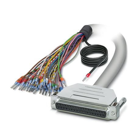 2926289 Phoenix Contact Female 37 Pin D-sub Unterminated Serial Cable, 6m, 25/S, CABLE-D-37SUB/F/OE/0 Series