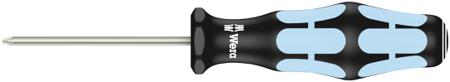 032030 Wera Pozidriv  Screwdriver, PZ0 Tip, 60 mm Blade, 141 mm Overall