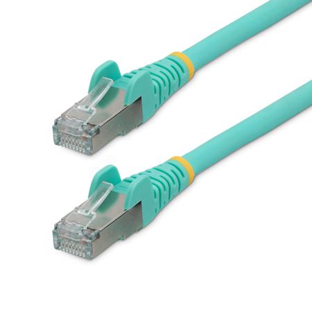 NLAQ-1M-CAT6A-PATCH StarTech.comNLAQ, 1m Cat6a, Light Blue RJ45 to Male RJ45 Male, Braid Shielded, Terminated LSZH Sheath