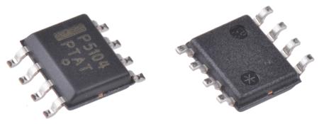 NCP5104DR2G onsemi  MOSFET Gate Driver 2, 500 mA 8-Pin 20 V, SOIC