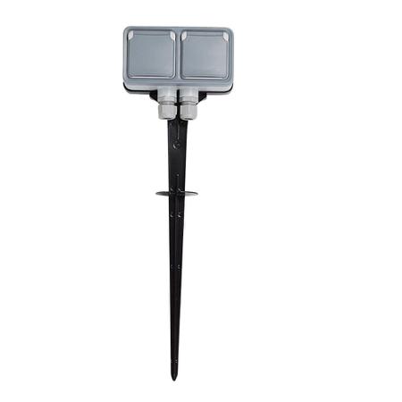 069749 Legrand Grey Plug Socket, 2 Poles, NF Socket