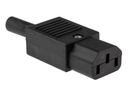 PX0587 Bulgin C13 Cable Mount IEC Connector Socket, 10A, 250 V