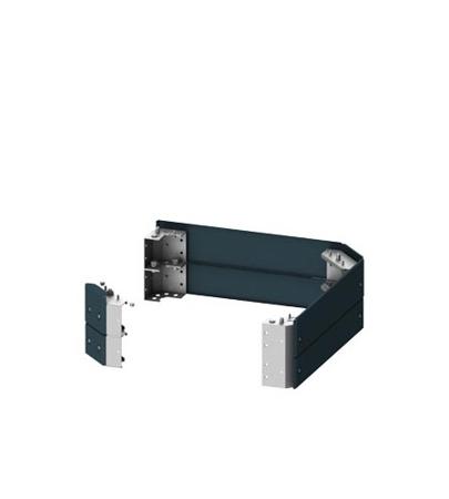 8PQ1026-6BA01 Siemens 8PQ1026 Series RAL 5020 Sheet Steel Base Plate, 200mm H, 600mm W, 600mm L for Use with Cabinet