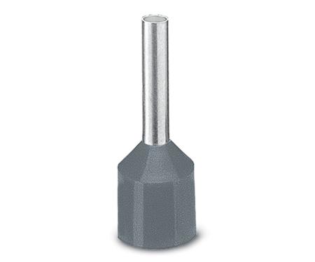 3201932 Phoenix Contact Ferrule, 19.5mm Pin Length, 2.9mm Pin Diameter, Grey
