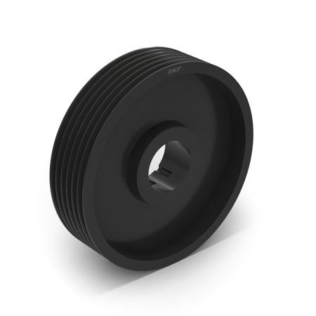 PHP-1SPA80TB SKF Wedge Belt Pulley, Cast Iron 20mm Belt Width x 80mm Pitch, 1 Tooth