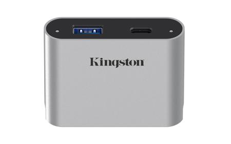 WFS-USB Kingston USB 3.2 USB C  Hub, Adapter Powered, 62.87 x 16.87 x 50mm