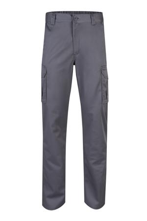 103005S_08_42 Velilla 103005S Grey 16% Polyester, 38% EME, 46% Cotton Stretchy Trousers 36in, 91cm Waist