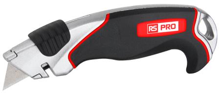 286-458 RS PRO Safety Knife with Straight Blade, Retractable, 178mm Blade Length