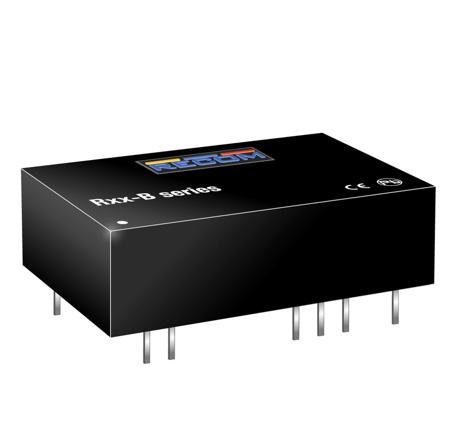 R24-150B Recom 5W Isolated DC-DC Converter Through Hole, Vin 21 → 27 V dc, Vout 95 → 210V dc, I/O isolation 3kV dc