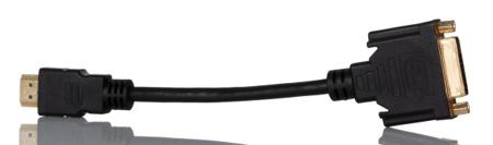 220-6487 RS PRO Adapter, Male HDMI to Female DVI-D