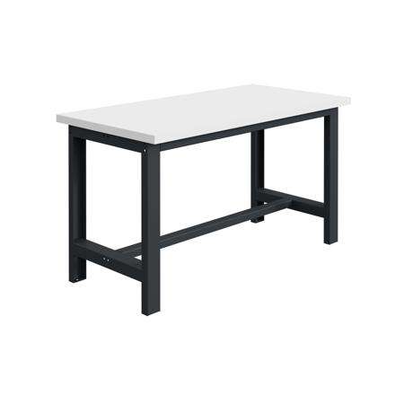 W010010159GA SOFAME  Portable Plywood, Steel Workbench, 300kg Max Load, Adjustable Height, 40mm