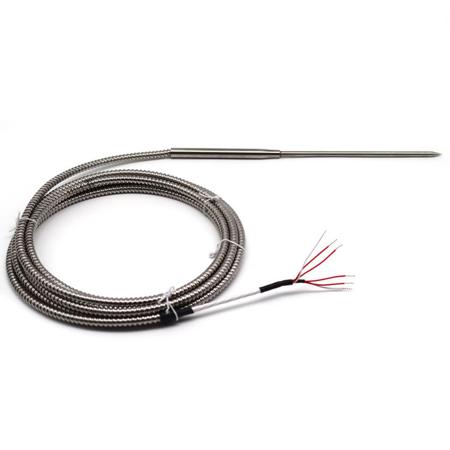 SAPD51502FL3 Prosensor PT100 Temperature Tip Probe, 5mm Dia, 150mm Long, 3 Wire, Probe, Class A +250°C Max