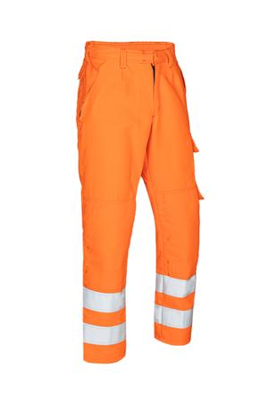 078VR-46 Sioen 078VR Orange Chemical Splash Protection Hi Vis Trousers, 110 to 114cm Waist Size