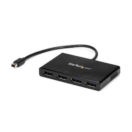 MSTMDP124DP StarTech.com 4 port Mini DisplayPort to DisplayPort Adapter, 4K @ 30 Hz Maximum Resolution