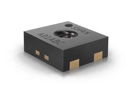SHT40-AD1B-R2 Sensirion Temperature & Humidity Sensor, Digital Output, Surface Mount, I2C, ±0.2 %, ±1.8 %, 4 Pins