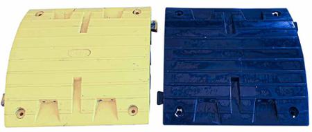 204-1758 RS PRO Rubber Speed Bump, 2.5 m x 500mm x 70 mm, 15km/h Speed Limit