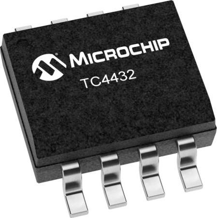 TC4432EOA713 Microchip  High Side Gate Driver 1, 1.5 A 8-Pin 30 V, 8-Pin PDIP/SOIC/CERDIP