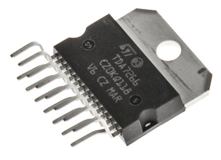 TDA7266 STMicroelectronics,7W, 15-Pin MULTIWATT V