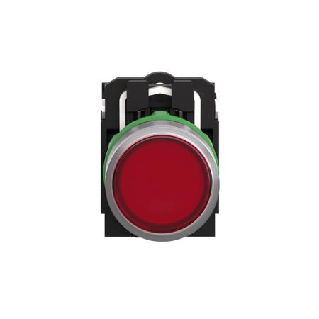 XB5AW34B5C0 Schneider Electric XB5 Series Illuminated Push Button, 22mm Cutout, SPDT, 24V, IP66, IP67