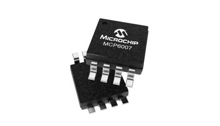 MCP6007-E-MS MCP6007-E/MS Microchip, Dual Operational, Op Amp, 1MHz 1800 MHz, 1.8 → 5.5 V, 8-Pin SOIC/MSOP