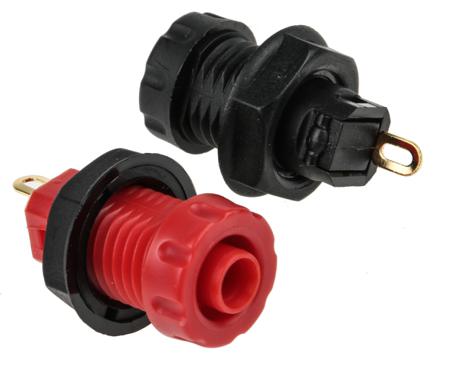 191-7884 RS PRO Black, Red Female Test Socket, 1kV