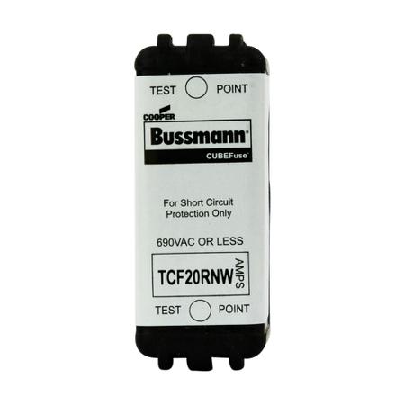 TCF20RNW 20A NH Fuse, 1.75 x 0.75 x 1.88in, 690V ac