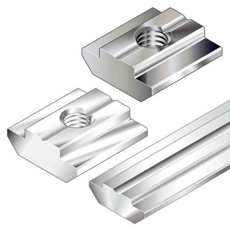 3842513517 Bosch Rexroth M4 Sliding Element, Connecting Component, Strut Profile 30 mm, 40 mm, 45 mm, 50 mm, 60 mm, Groove Size 8mm