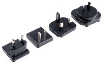 EA1020AR-M02- RS Pro, 20W Plug In Power Supply 5V dc, 4A Level V 1 Output, 2.5 x 5.5 x 9.5 mm Centre Positive