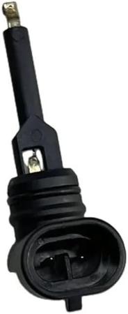 421397 Polyamide Matte Black Locking Latch, Key to unlock