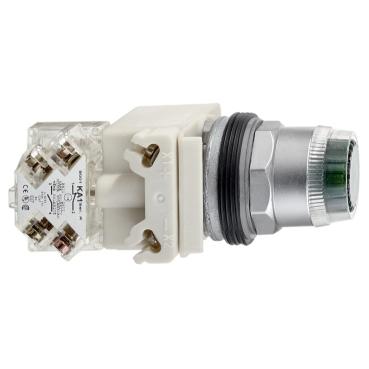 9001K1L38LRRH13 Schneider Electric Harmony 9001K Series Push Button, Panel Mount, 30mm Cutout, SPDT, IP66