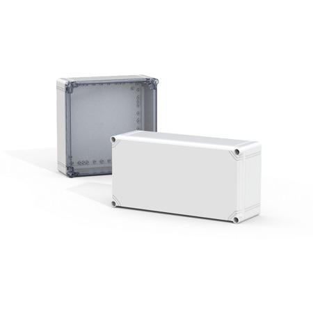 OABP406013TE nVent HOFFMAN OABP Series ABS Terminal Box, IP66, IP67, Viewing Window, 400 mm x 600 mm x 132mm