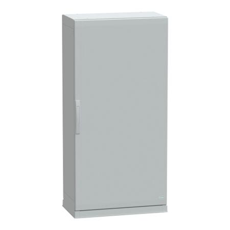 NSYPLAZ1574G Schneider Electric Thalassa Series Fibreglass Reinforced Polyester Single-Door-Door Floor Standing Enclosure, Opaque