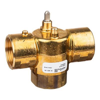 VT3437 Schneider Electric 3 port Zone Valve, Zone Valve type , 25mm Pipe Size, 137.9 kPa