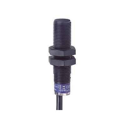 XS4P12AB120 Telemecanique Sensors Inductive Barrel Proximity Sensor, M12, 4 mm Detection, 2-Wire 4-20 mA NC, 12 → 24 V dc