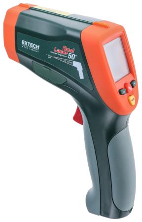 42570 Extech  Infrared Thermometer, Max Temperature +2200°C, ±1 %, Centigrade, Fahrenheit