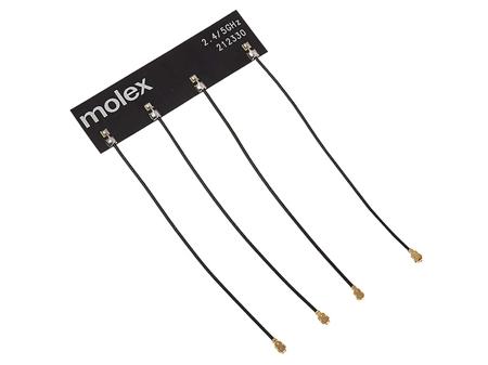 212330-0100 Molex  Patch WiFi Antenna with UFL Connector, Bluetooth (BLE), WiFi