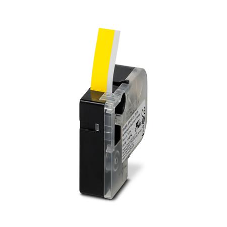 1118734 Phoenix Contact MM-EML Black on Yellow Label Printer Tape, 8m Label Length