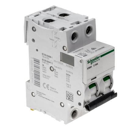 A9F54240 Acti 9 iC60H MCB Mini Circuit Breaker 2P, 40 A, 10 KA, Curve C