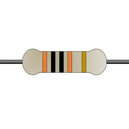 SQP500JB-1K Resistor cement 5W 5%  1K