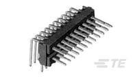 5-103916-9 TE Connectivity AMPMODU Series Vertical Board Mount PCB Header, 30 Contact(s), 1.27mm Pitch, 2 Row(s), Shrouded