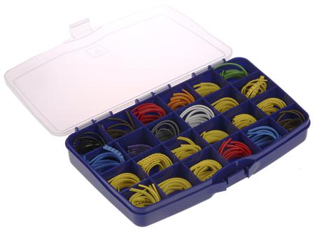 530-00161 HOPC30-PVC-MIX HellermannTyton HOPC Slide On Cable Marker Kit, Black, Blue, Brown, Green, Grey, Orange, Red, Violet, White, Yellow,