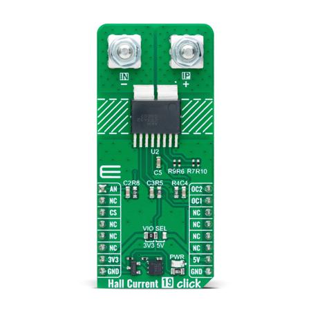 MIKROE-6097 MikroElektronika Hall Current 19 Click Hall Effect Sensor Sensor Board for Hall Effect Sensor AC Drives and Power