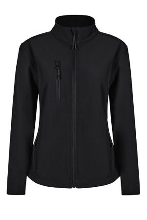 SSZ280W_200_L Mukua RICHMOND Black, Water Repellent Softshell Jacket, L