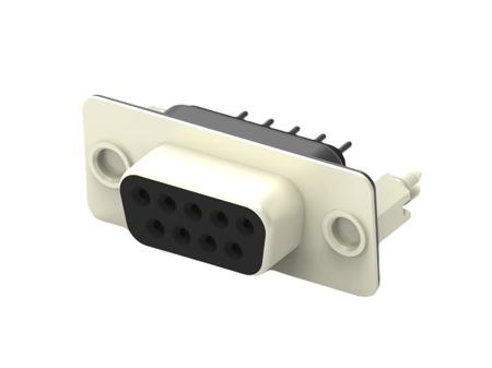2301838-1 TE Connectivity 2301838 9 Way Vertical Board Mount D-sub Connector Socket, 2.77mm Pitch, with Threaded Inserts