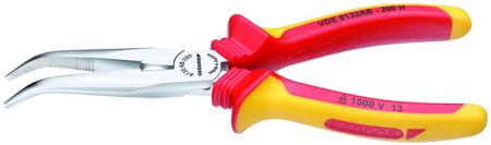 VDE-8132-AB-200-H Gedore 200 mm Steel Long Nose Pliers with 70.5mm Jaw Length